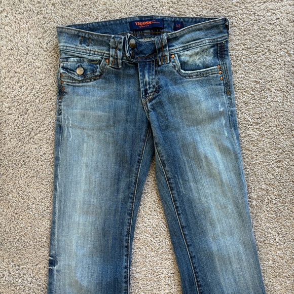 Y2K distressed bootcut jeans - Picture 2 of 9